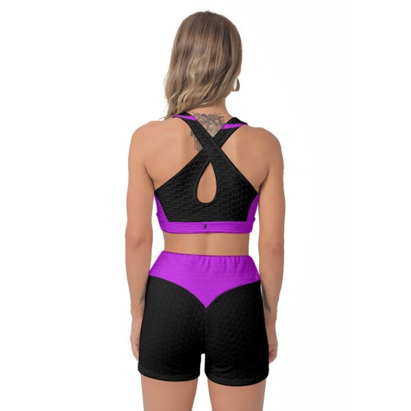 Deep Purple Sports Bra Suit - Image 4