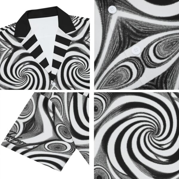 Mindtrap Short Sleeve Button Up Shirt - Image 3