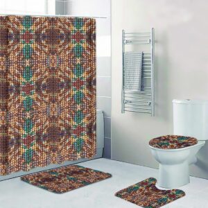 Mosaic Four-piece Bathroom Set