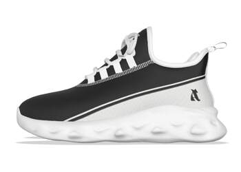 ArtDoggy™ Quakehouse Athletic Shoes | Monochrome