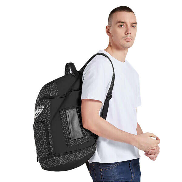 ArtDoggy Labs™ Black Ring Multifunctional Backpack - Image 3
