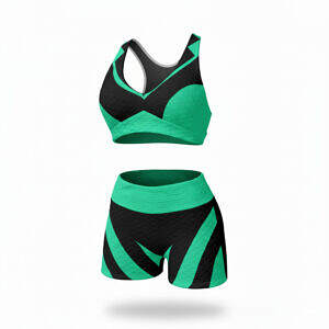 ArtDoggy™ Two-Piece Sports Bra Suit | Tech Blue