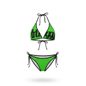 ArtDoggy™ Classic Bikini Swimsuit | Neon Green