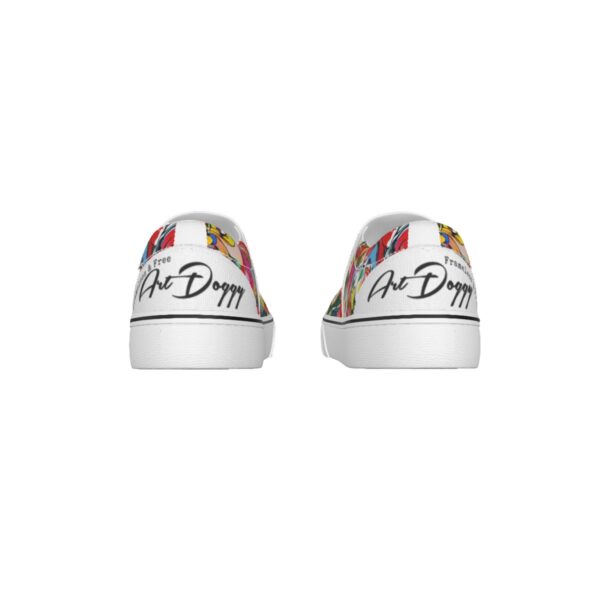 Canvas Slip On Sneakers (Colorsplash) - Image 7