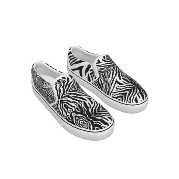 Canvas Slip On Sneakers (ZINK) - Image 4