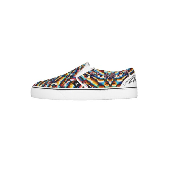 Canvas Slip On Sneakers (Colorful Curl) - Image 5