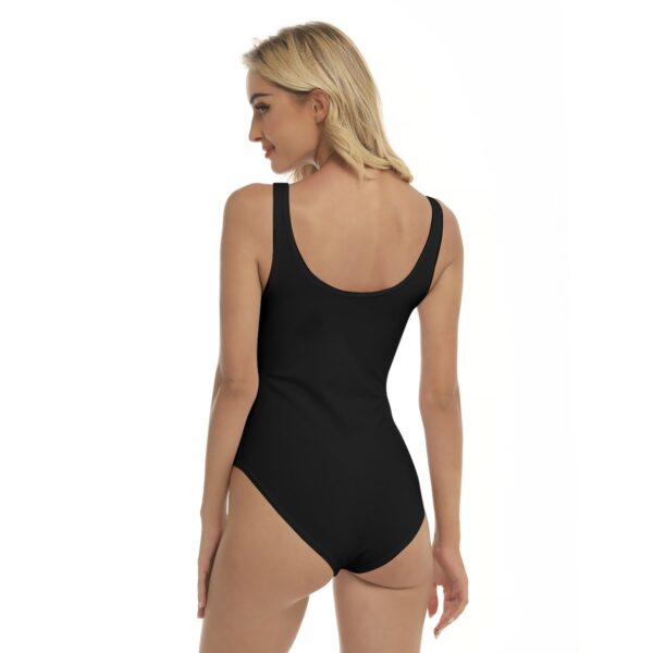 Black One Piece Swimsuit - Image 4
