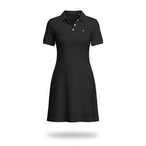 ArtDoggy™ Polo Tea Dress | Black