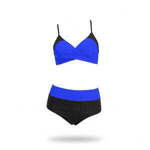 ArtDoggy™ Bowtie Backstrap Bikini Set | True Blue