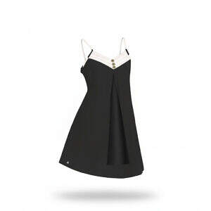 ArtDoggy™ V-neck Sleeveless Nighty | Monochrome