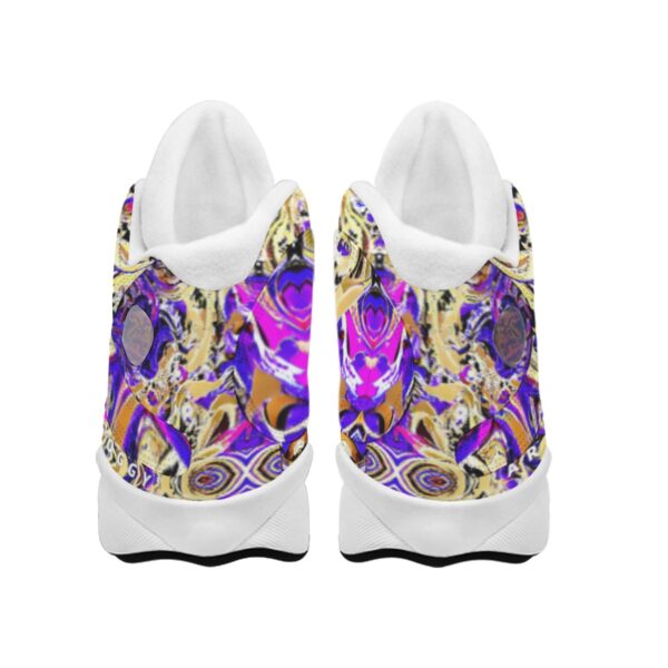 Grape Marble Courtkey™ Basketball Shoes - Image 4