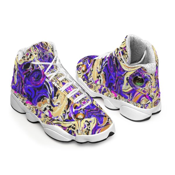 Grape Marble Courtkey™ Basketball Shoes