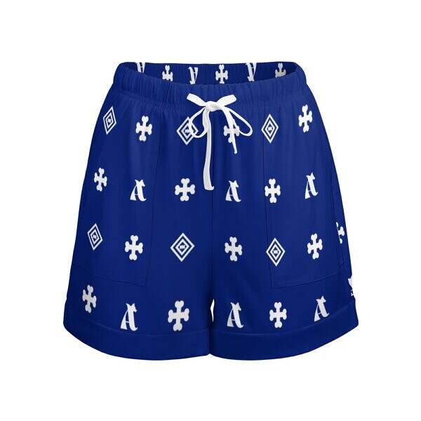 ADpld™ High Waist Loose Fit Elastic Waist Shorts - Image 36