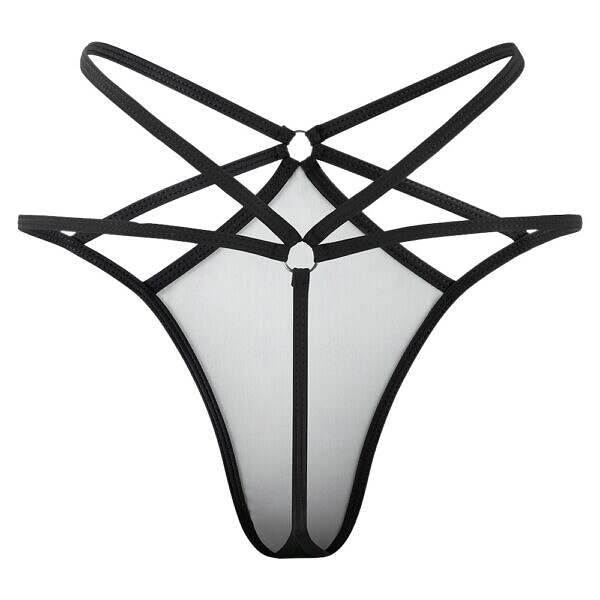 Looped Cross-Strap Thong - Image 47