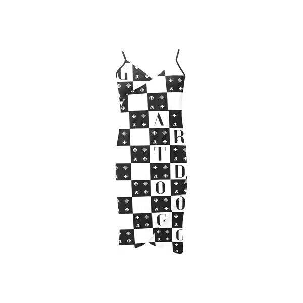 Backless Spaghetti Strap Wrap Dress - Image 11