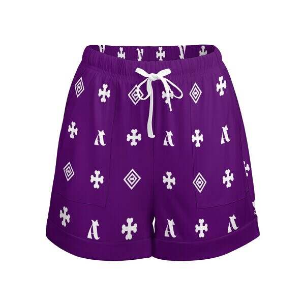ADpld™ High Waist Loose Fit Elastic Waist Shorts - Image 8