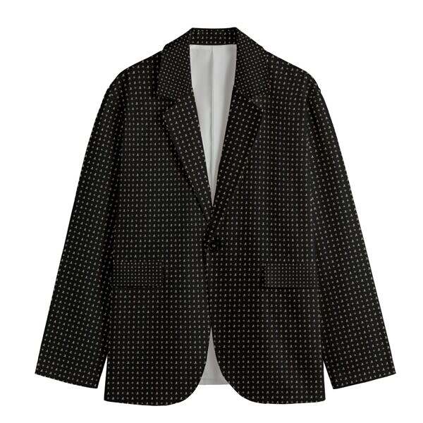Pure Cotton ADpld™ Flat Lapel Blazer