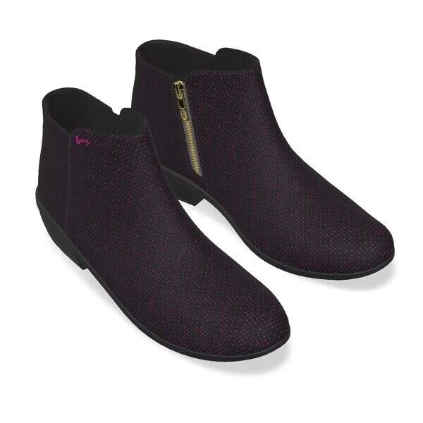 B2B Microsuede Boots (Neon Restraint Pink) - Image 3