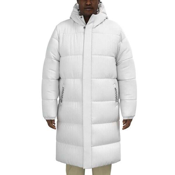 ArtDoggy Labs™ Long Down Jacket (Frost)