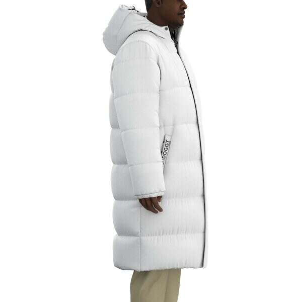 ArtDoggy Labs™ Long Down Jacket (Frost) - Image 3