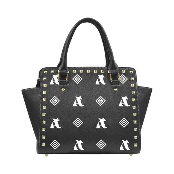 Rivet Shoulder Handbag