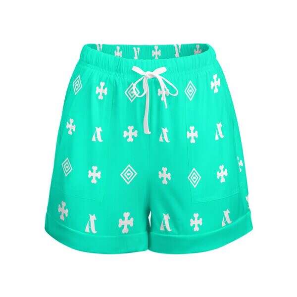 ADpld™ High Waist Loose Fit Elastic Waist Shorts - Image 24