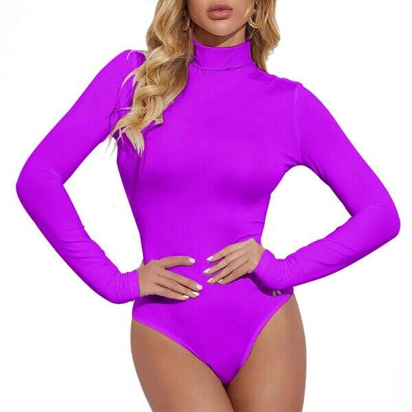 Long Sleeve Turtleneck Bodysuit - Image 24