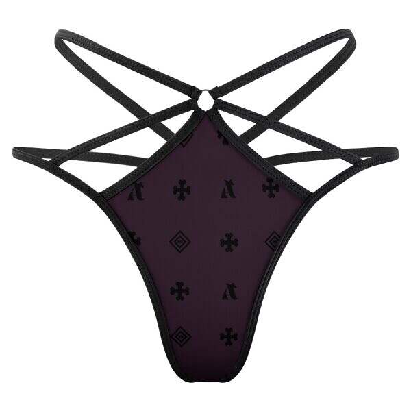 Looped Cross-Strap Thong - Image 18