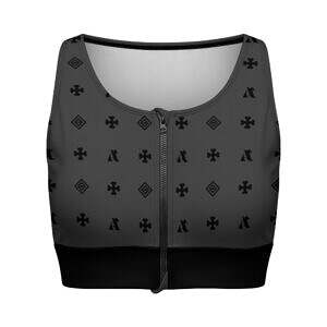ADpld™ Zipper Vest Sport Bra