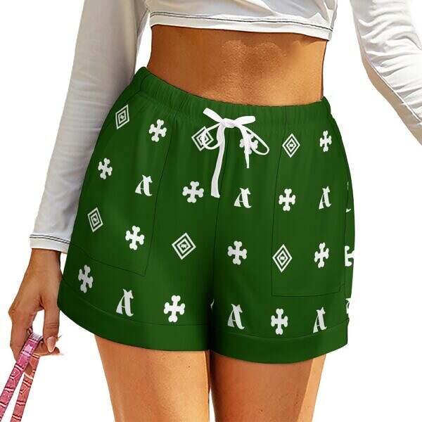 ADpld™ High Waist Loose Fit Elastic Waist Shorts - Image 9