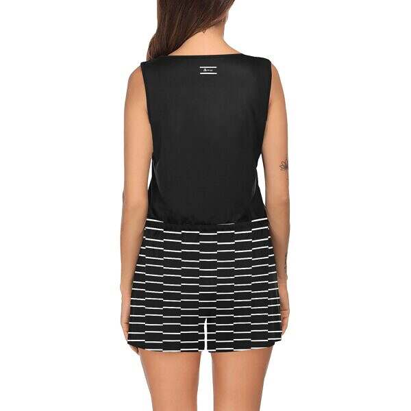 Sleeveless Short Jumpsuit - Image 3