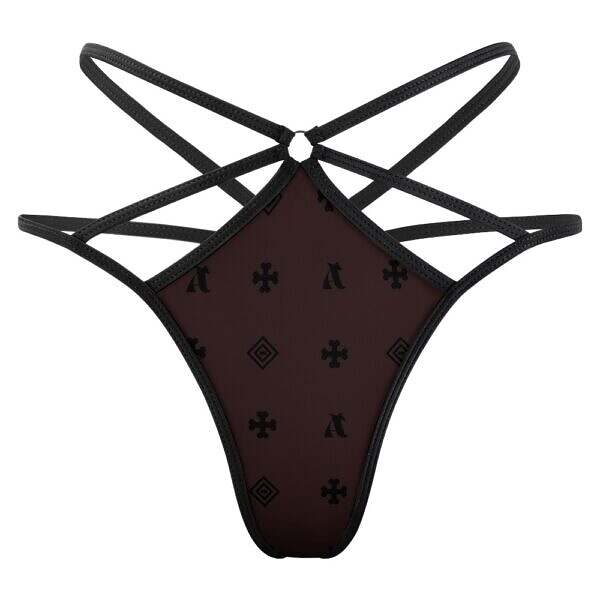 Looped Cross-Strap Thong - Image 33