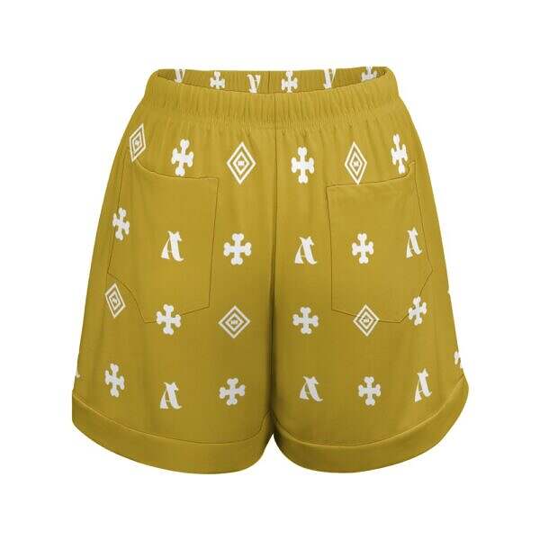 ADpld™ High Waist Loose Fit Elastic Waist Shorts - Image 26