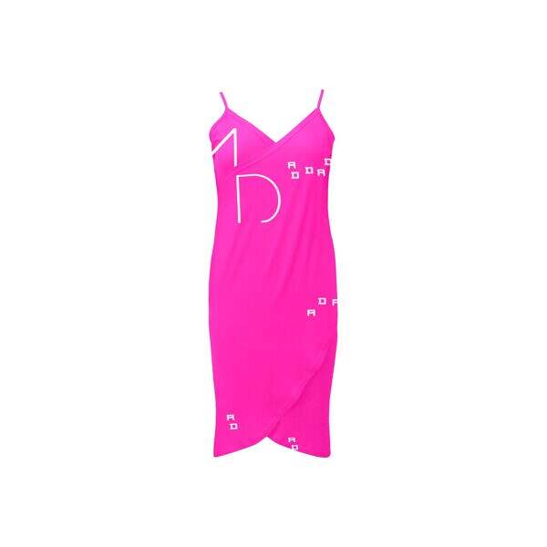 Backless Spaghetti Strap Wrap Dress - Image 31