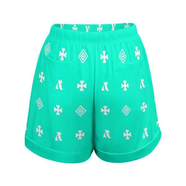 ADpld™ High Waist Loose Fit Elastic Waist Shorts - Image 22
