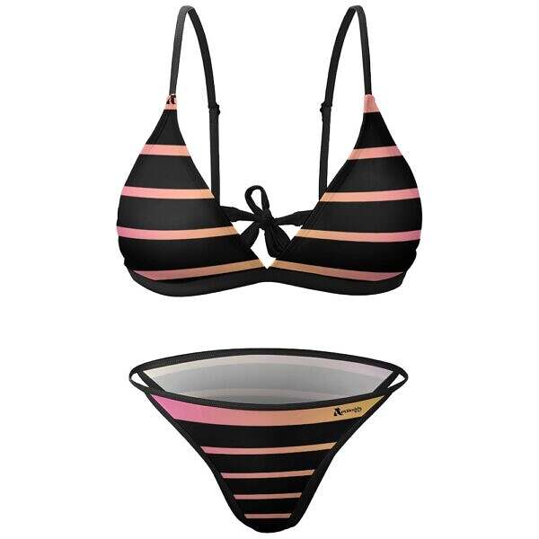Two-Piece Retro Bikini Swimsuit - Image 3