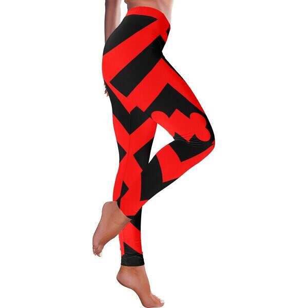 Double-Bone Spandex Leggings - Image 3
