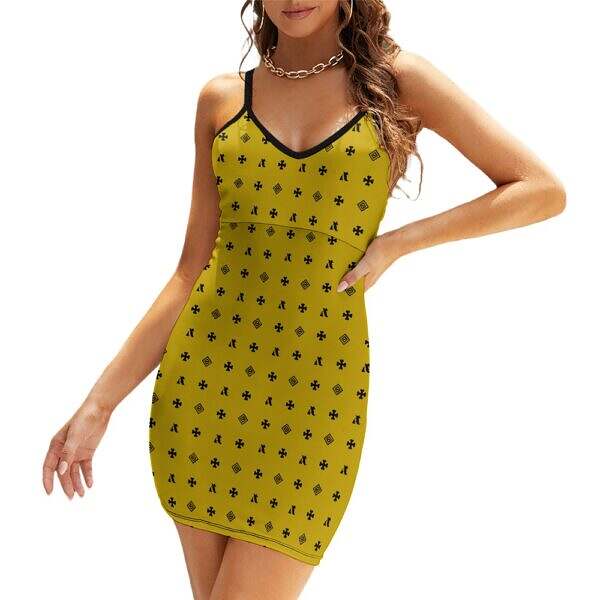 Slim Fit Sling Dress - Image 49