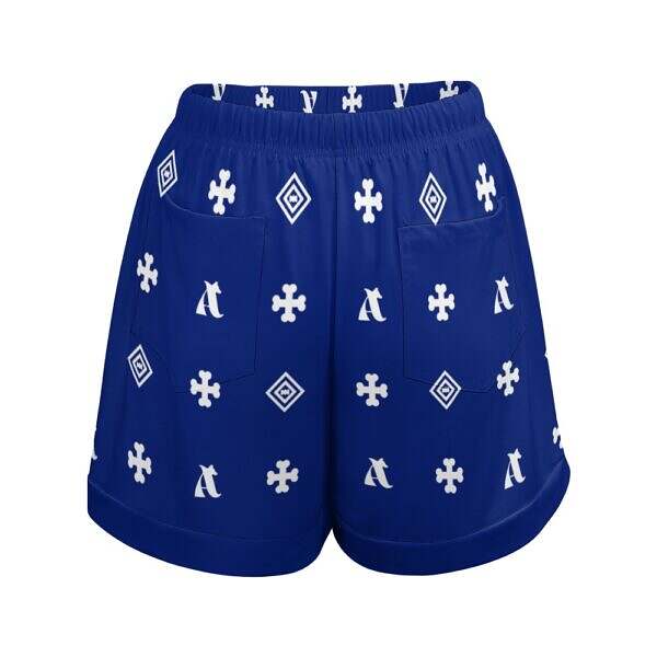 ADpld™ High Waist Loose Fit Elastic Waist Shorts - Image 34