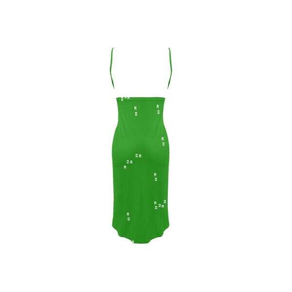 Backless Spaghetti Strap Wrap Dress - Image 40