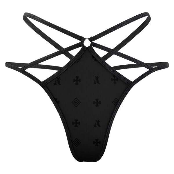 Looped Cross-Strap Thong - Image 3