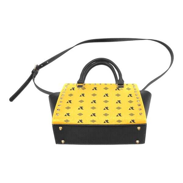 Rivet Shoulder Handbag - Image 28