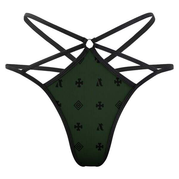 Looped Cross-Strap Thong - Image 48