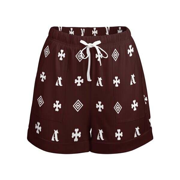 ADpld™ High Waist Loose Fit Elastic Waist Shorts - Image 4