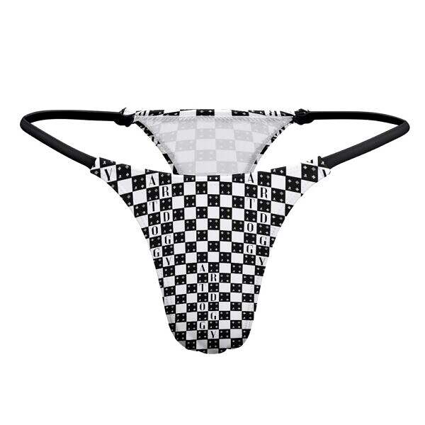 Attenuated Thong Display front