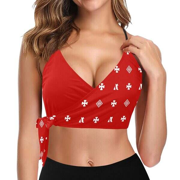 Knot Side Bikini Top - Image 25
