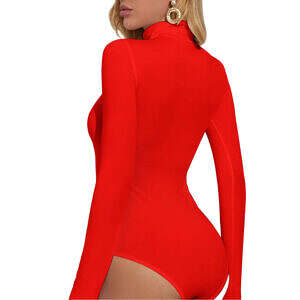Long Sleeve Turtleneck Bodysuit