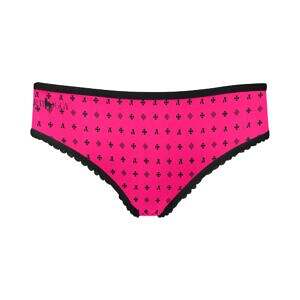 High Cut Brief Panty - Pink Display Front