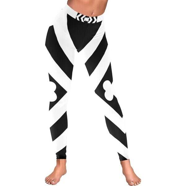 Double-Bone Spandex Leggings - Image 9