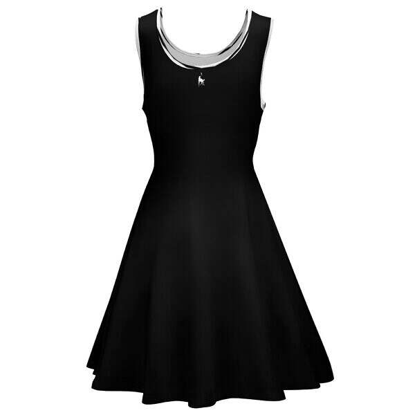 Round Neck Sleeveless Big Hem Dress - Image 16